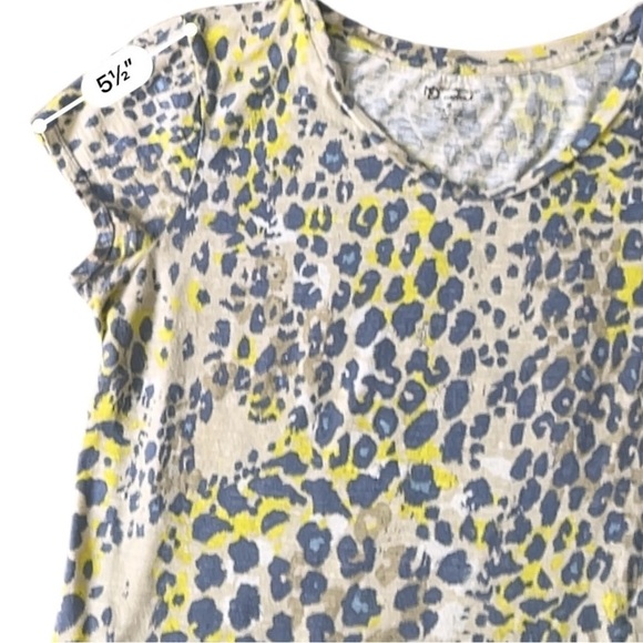 New Directions Blue Relaxed Boxy Tee - Picture 8 of 12